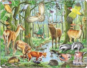 SLAGALICA - Šumske životinje FH17